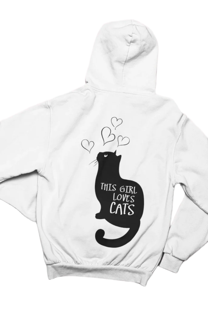 black cat lover Hoodie