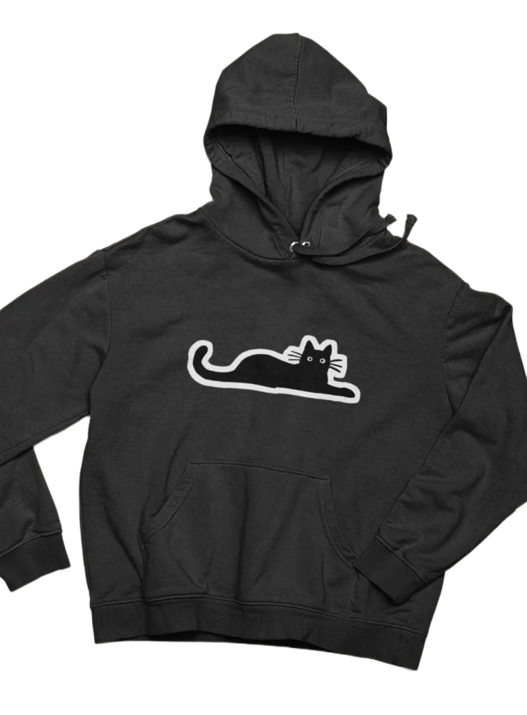 black cat lover Hoodie