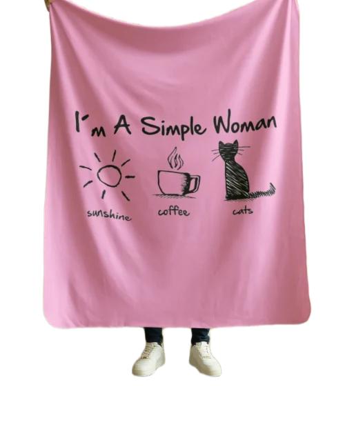 I’m A Simple Woman Blanket #7