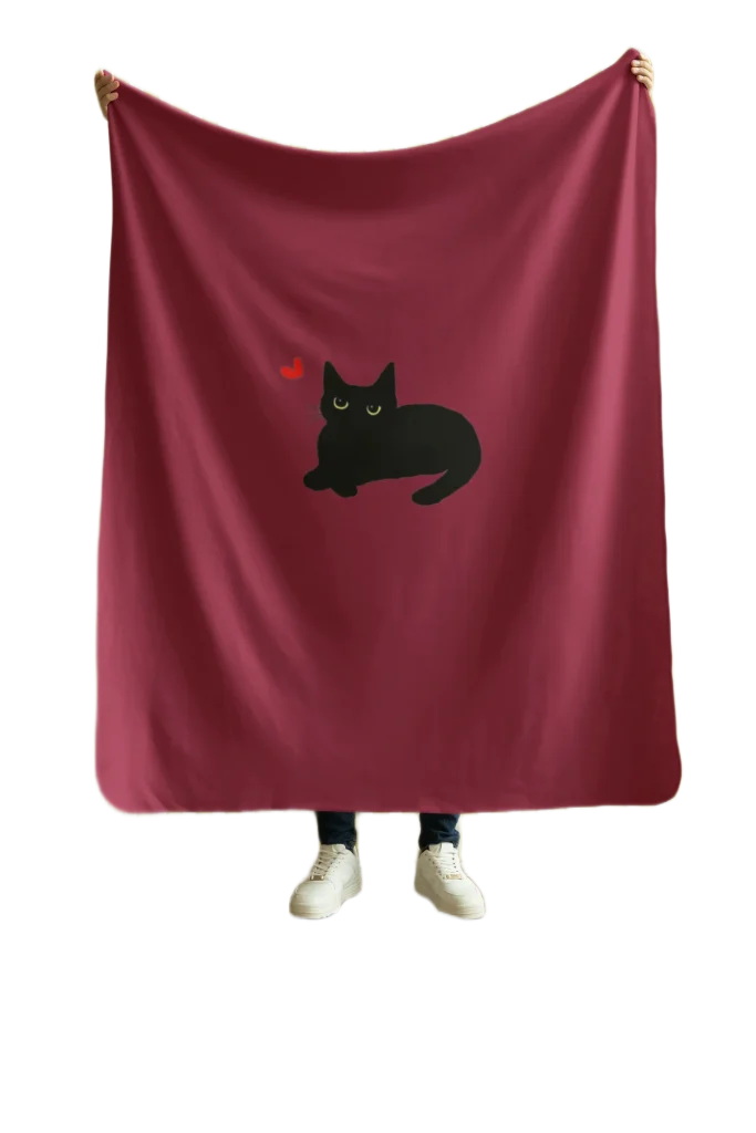 void cat lover blanket