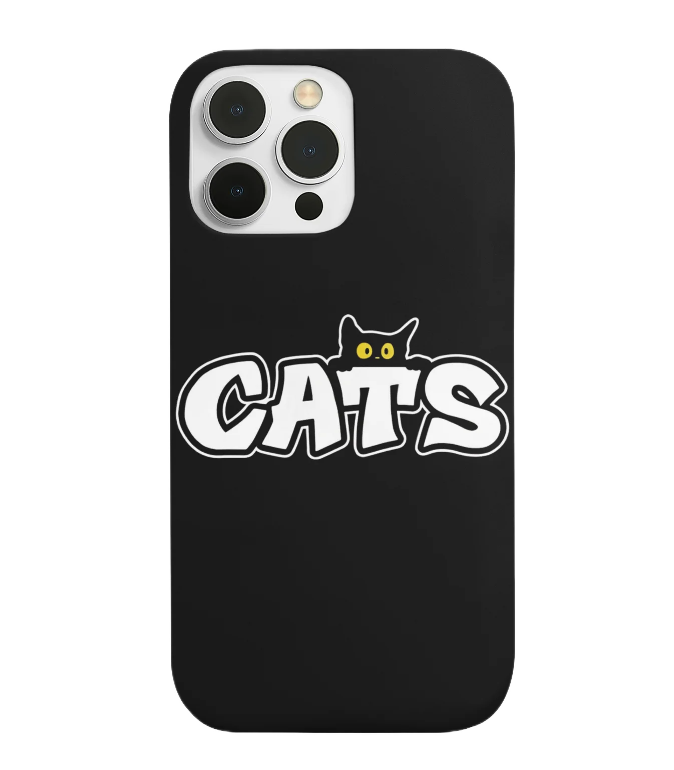 silicone tpu void cat lover phone case