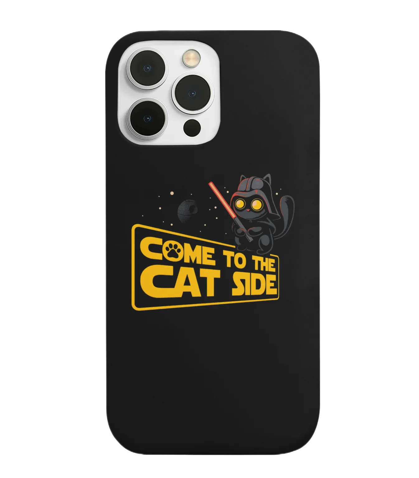 silicone tpu void cat lover phone case come to the cat side