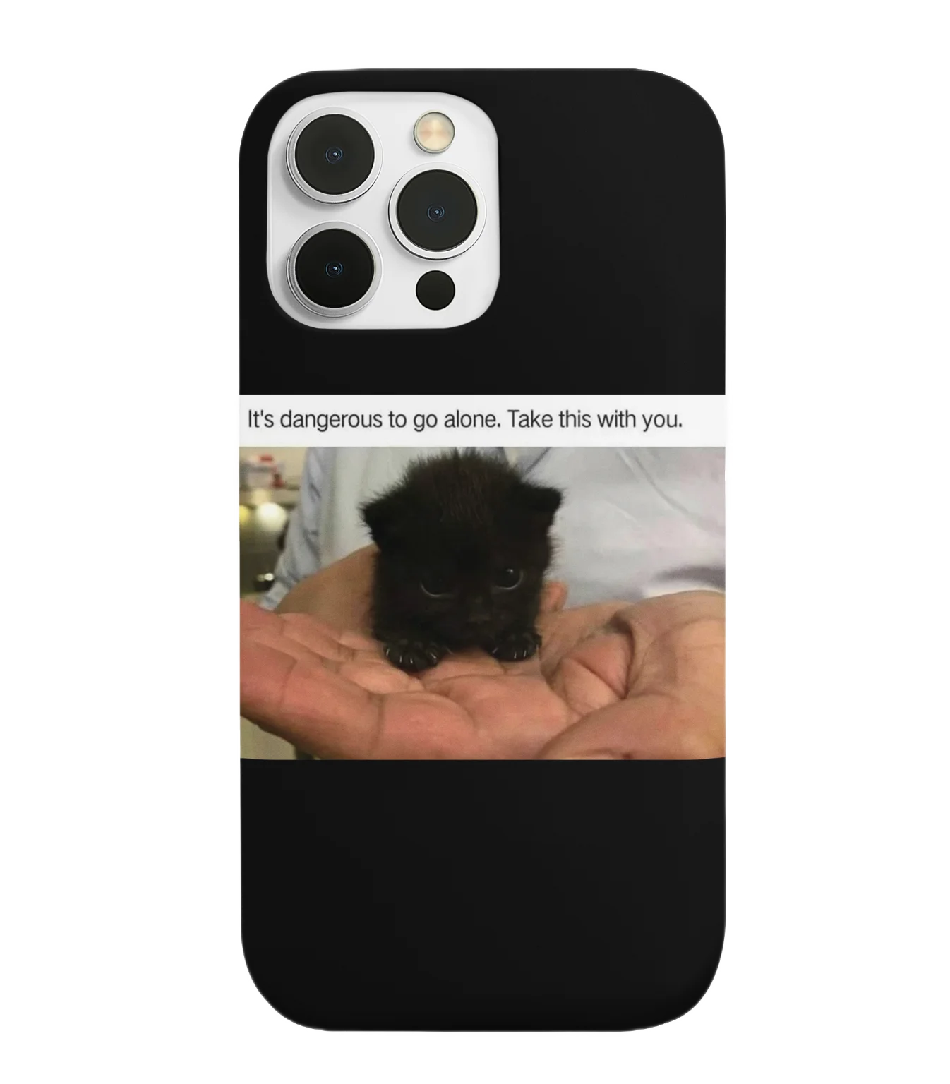 silicone tpu void cat lover phone case